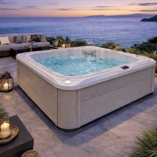Santorini 5-seat Luxury Hot Tub